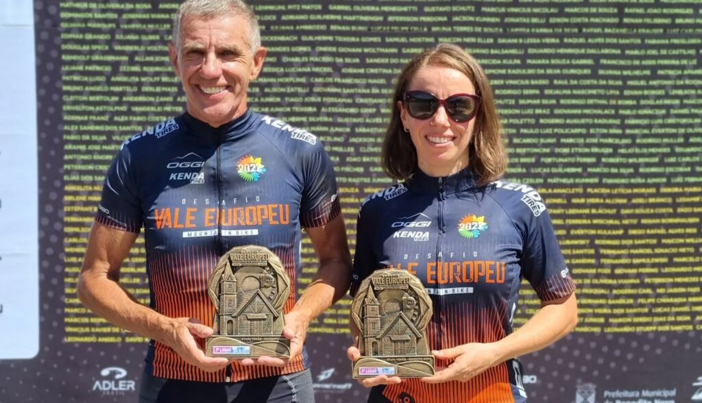 Atletas de Porto União sobem ao pódio no Vale Europeu MTB