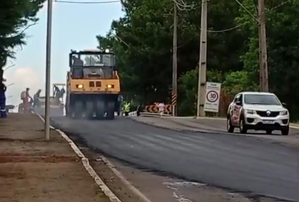 Trânsito na Ponte Domício Scaramella opera em Pare e Siga