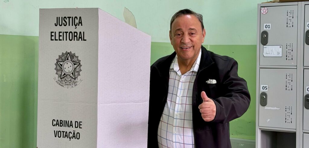 Hussein Bakri vota em União da Vitória